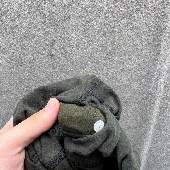 Lululemon Pants Womens 4 Green Camo High Rise Full Length Leggings Gym Yoga - Picture 3 of 11